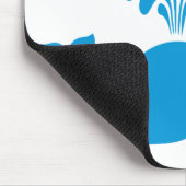 おもしろい鯨 マウスパッド (コーナー)