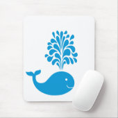 おもしろい鯨 マウスパッド (マウス)