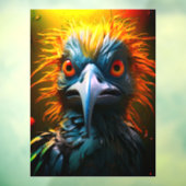 おもしろい鳥 ウィンドウサイン (シート3)