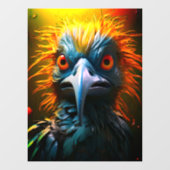 おもしろい鳥 ウィンドウサイン (シート)