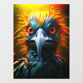 おもしろい鳥 ウィンドウサイン