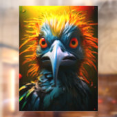 おもしろい鳥 ウィンドウサイン (シート2)