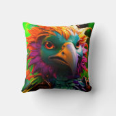 おもしろい鳥 クッション (裏面)