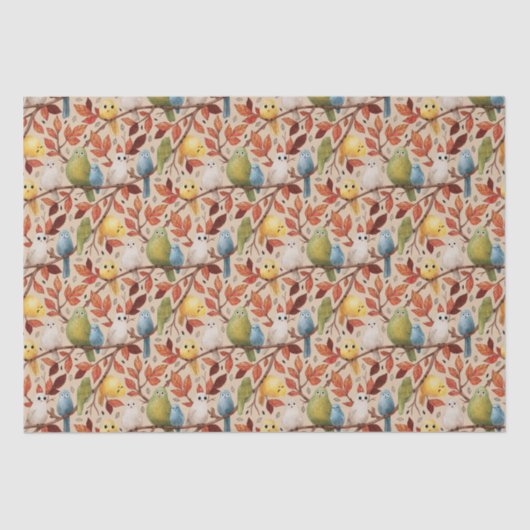 おもしろい鳥 薄葉紙 (正面)