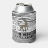 おもしろい鹿アウトビール引用文バ男性へック 缶クーラー (缶裏面)