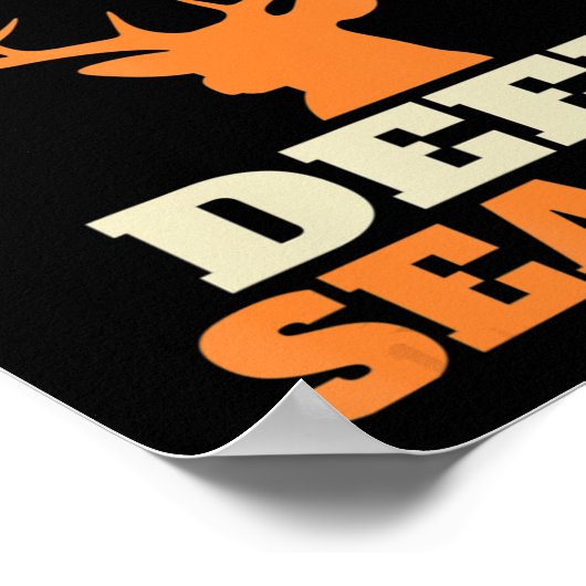 おもしろい鹿狩りことわざジョーク ポスター (角)