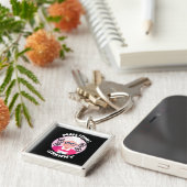 おもしろい麻雀 キーホルダー (側面)