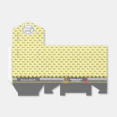 おもしろい黄色味噌箱 フェイバーボックス (折り畳みなし)