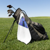 おもしろい黒猫と幽霊ハロウィーン必須T-Sh ゴルフタオル (グリーン)