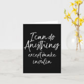 おもしろい1型糖尿病性贈与用糖尿病 カード (黄色い花)