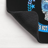おもしろい1型糖尿病認識度ギフト世界糖尿病 マウスパッド (コーナー)