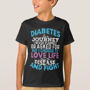 おもしろい1型糖尿病T1d糖尿病性認識度女性M Tシャツ