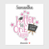 おもしろい1学位記年級卒業 シール (シート)