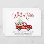 おもしろい1年クリスマス企業 シーズンカード (正面/裏面)