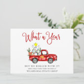 おもしろい1年クリスマス企業 シーズンカード (スタンド正面)