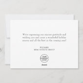 おもしろい1年クリスマス企業 シーズンカード (裏面)