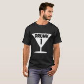おもしろい1飲パーティーのハロウィーンの衣装 Tシャツ (正面フル)