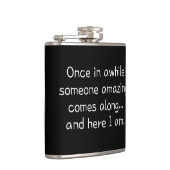 おもしろい10代の女 フラスク (右)