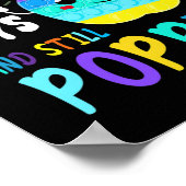 おもしろい100日の学校のFidget Popit愛好家の少年 ポスター (角)