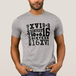 おもしろい16誕生日Tシャツ Tシャツ