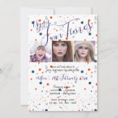 おもしろい18日21日30日40日パーティの招待状 招待状 (正面)