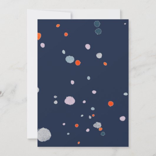 おもしろい18日21日30日40日パーティの招待状 招待状 (裏面)