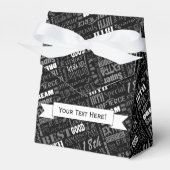 おもしろい18歳の誕生日会の好意パーソナライズされた フェイバーボックス (正面サイド)