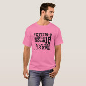 おもしろい18誕生日Tシャツ Tシャツ (正面フル)