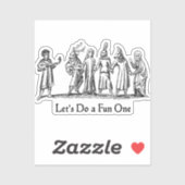 おもしろい1 シール (シート)