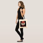 おもしろい2年生教えことわざかわいい2年生 トートバッグ (正面(モデル))