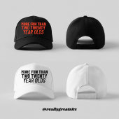 おもしろい20歳以上 キャップ