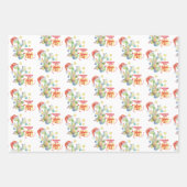 おもしろい2020年クリスマスサボテン ラッピングペーパーシート (正面2)