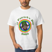 おもしろい2025St patricks day Tシャツ (正面)