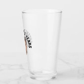 おもしろい21歳の誕生日カスタム文字フォトポイント タンブラーグラス (左)