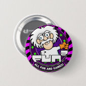 おもしろい2 缶バッジ (正面&裏面)