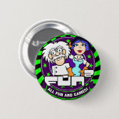 おもしろい2 缶バッジ (正面&裏面)