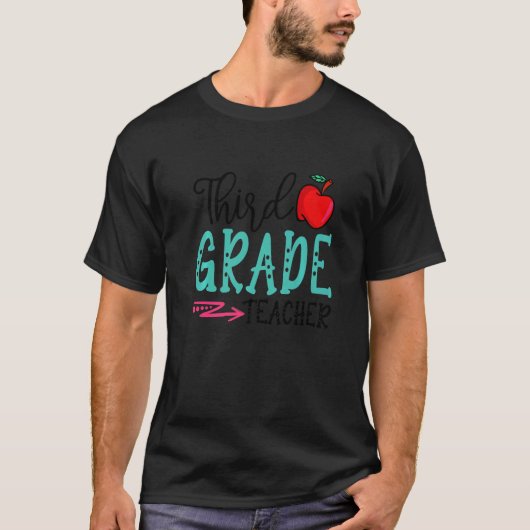 おもしろい3級先生新学期初日O Tシャツ (正面)
