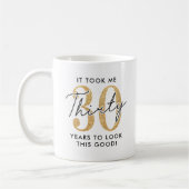おもしろい30歳の誕生日プレゼント コーヒーマグカップ (左)