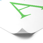 おもしろい30歳の誕生日プレゼント ポスター (角)