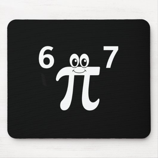 おもしろい314日目のミーム数学デザイン - ギークと マウスパッド (正面)