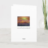 おもしろい40歳の誕生日ワイングリーティングカード カード (裏面)