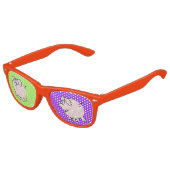 おもしろい4 3マンガ豚の年〔占星術の〕十二宮図誕生日EyeW キッズサングラス (アングル)