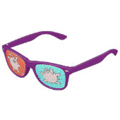 おもしろい5と6マンガ豚の年2019 EyeW キッズサングラス (アングル)