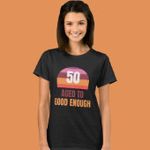おもしろい50歳の誕生日サンセットTシャツ Tシャツ