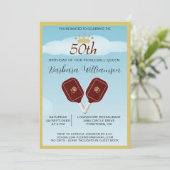 おもしろい50歳の誕生日パーティー 招待状 (スタンド正面)