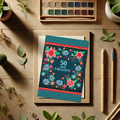 おもしろい50素晴らしいガーリーフローラカスタム時代 カード