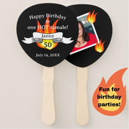 おもしろい50誕生日「熱いタマレおもしろい」 ハンドファン