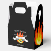 おもしろい50誕生日「Hot Tamale」撮パーソナライズされた影 フェイバーボックス (オープン)