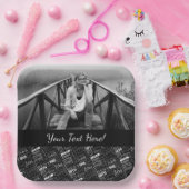 おもしろい50th誕生日パーティモノグラパーソナライズされたム ペーパープレート (パーティー)