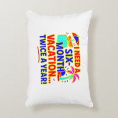 おもしろい6カ月の休暇 アクセントクッション (正面(垂直))